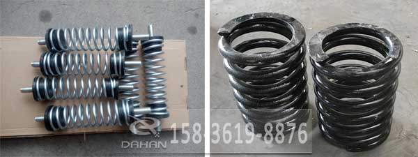 鋼絲壓彈簧：是由鋼絲制成形狀有：圓柱形于圓錐形兩種。
