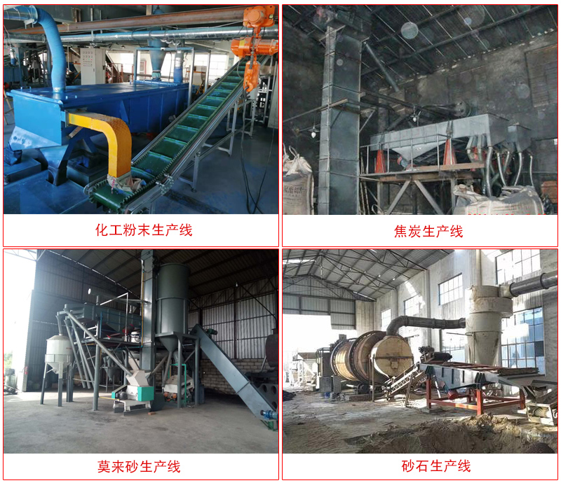 直線(xiàn)篩使用現(xiàn)場(chǎng)圖